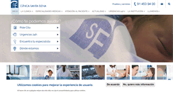 Desktop Screenshot of clinica-santa-elena.org